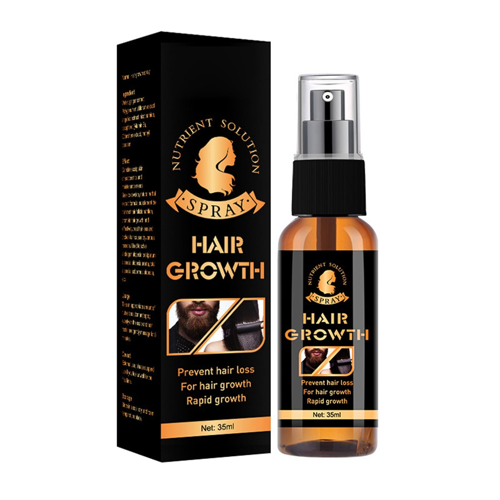 Hair Styling Tools Beauty Salon Beard Hair And Sideburns Spray Beard
