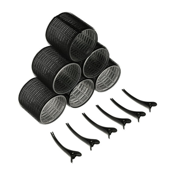 Hair Styling Tools Curling Rods With Clips Self Grip Lazy Hairstyling Kit For Character Airy Styles