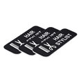 thumbnail image 1 of Hair Stylist 1 x 3" Name Tag/Badge, Black, (3 Pack), 1 of 3