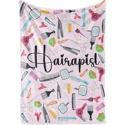 Hair Stylists Gifts Throw Blanket for Women 30" x 40"