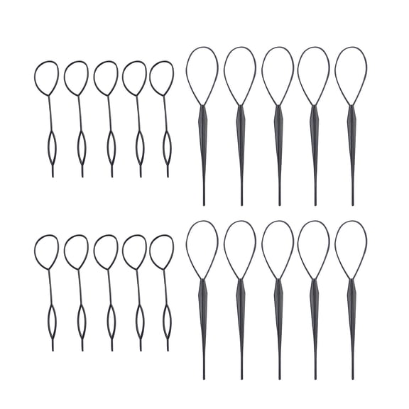 Hair Tail Twister Hair Style Helper Bun Styler Hair Twister Tool For Braiding Ponytail French Braiding 10 Pair