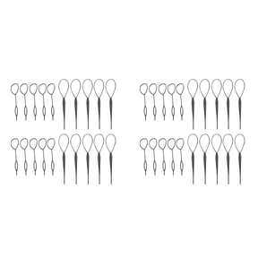 Hair Tail Twister Hair Style Helper Bun Styler Hair Twister Tool For Braiding Ponytail French Braiding 10 Pair