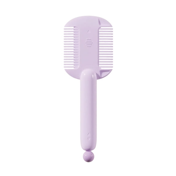 Hair Thinning Comb 1-Pack – 4 Adjustable Settings Trimming Tool for Home Haircut Bangs Ends Men Women,B