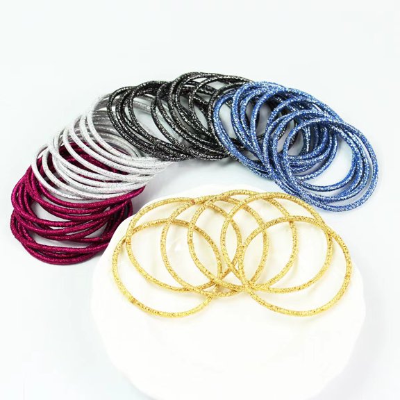 Hair Tie 200 Pcs Seamless Hair Rings Elasticity Thin Head Rope for Women Girls