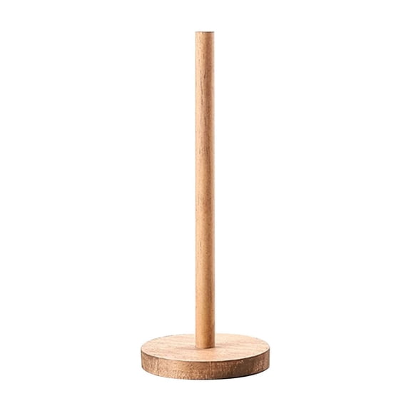 Hair Tie Holder, Qyaukm Scrunchie Holder, Wooden Scrunchie Holder Stand - Vertical Accessory Storage Rack for Bathroom Vanity, Dresser & Countertop