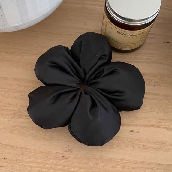 Hair Tie Niche High-end Blogger * Sponge Flower Y5C1 HairRing Scrunchy,