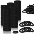 thumbnail image 1 of Hair Ties for Girls Elastic Hair Tie 200 PCS Black Soft for Medium Hair Hair Accessories for Women Perfect for Long Lasting Braids Ponytails and More Pain Free Hair Ponytail Holders Hair Elastic Band, 1 of 6