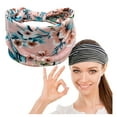 Hair Ties Women Yoga Sports Wide Headband Boho Hair Band Turban