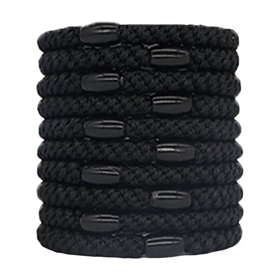 Hair Ties for Women Soft Elastic Braided Hair Bands Non Damage Ponytail Holders 10 Pack Fashionable Hair Rope Accessories