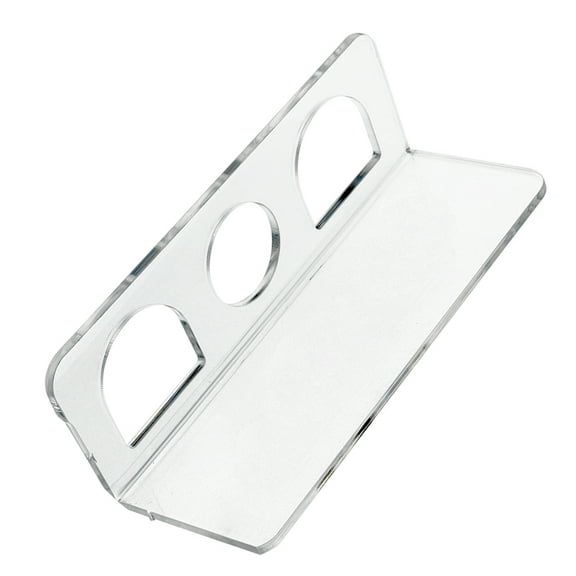 Hair Tool Organizer 3 Slots Wall Mounted Blow Dryer Holder Hair Straightener Rack Bathroom Hair Tools Hanging Bracket for Hot Tools, Curling Iron Hairbrush