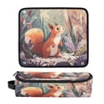 thumbnail image 1 of Hair Tool Organizer Bag with Heat Resistant Mat Removable Travel Storage Case for Hot Air Brushes Curling Irons Cute Little Squirrel, 1 of 8