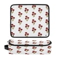thumbnail image 1 of Hair Tool Organizer Bag with Heat Resistant Mat Removable Travel Storage Case for Hot Air Brushes Curling Irons Red Roses and Golden Leaves, 1 of 8