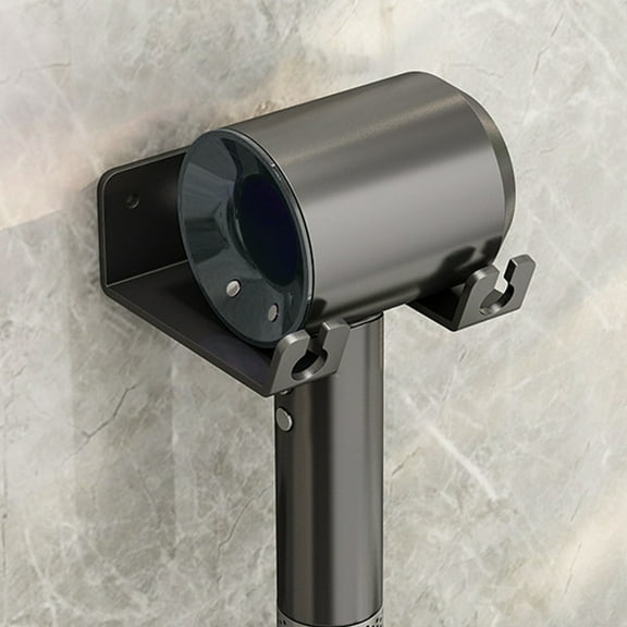 Hair Tool Organizer, Bathroom Organizer For Hair Tools, Wall Mount No Drilling, Rust proof, Waterproof, Easy Installation, With Screws, For Hair Dryers, Flat Irons