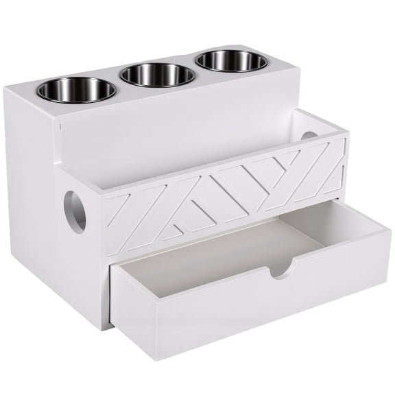 Hair Tool Organizer Removable Blow Dryer Holder for Bathroom Hot Tools Organizer for Hair Dryer Bathroom Countertop