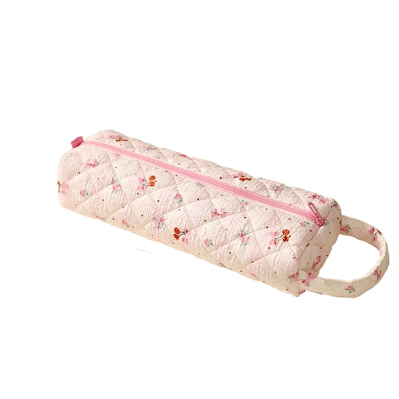 Hair Tool Travel Bag with Heat Resistant Mat for Straighteners, Curling Iron, Makeup, Toiletries & Haircare Accessories, Portable Hot Tools Organizer with Hangdbag