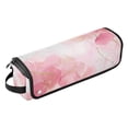 thumbnail image 1 of Hair Tools Storage with Heat Resistant Mat- A Soft Blush Printed Design Curling Iron Travel Bag/Flat Iron Case for Women, 1 of 8