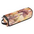 thumbnail image 1 of Hair Tools Storage with Heat Resistant Mat- Fruit Patterns Printed Curling Iron Travel Bag/Flat Iron Case for Women, 1 of 8