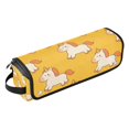 thumbnail image 1 of Hair Tools Storage with Heat Resistant Mat- Unicorn-pattern Printed Design Curling Iron Travel Bag/Flat Iron Case for Women, 1 of 8