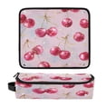 thumbnail image 1 of Hair Tools Travel Bag Heat-Resistant Curling Iron Organizer Bag with Detachable Heatproof Mat Travel Storage Case Watercolor Sparkling Cherries, 1 of 8