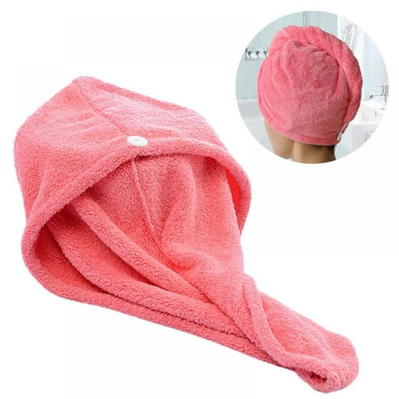 Hair Towel Magic Microfiber Hair Drying Fast Drying Dryer Head Dry Hat Wrapped Swim Pool Towel Bath Wrap Hat Quick Cap Turban 2