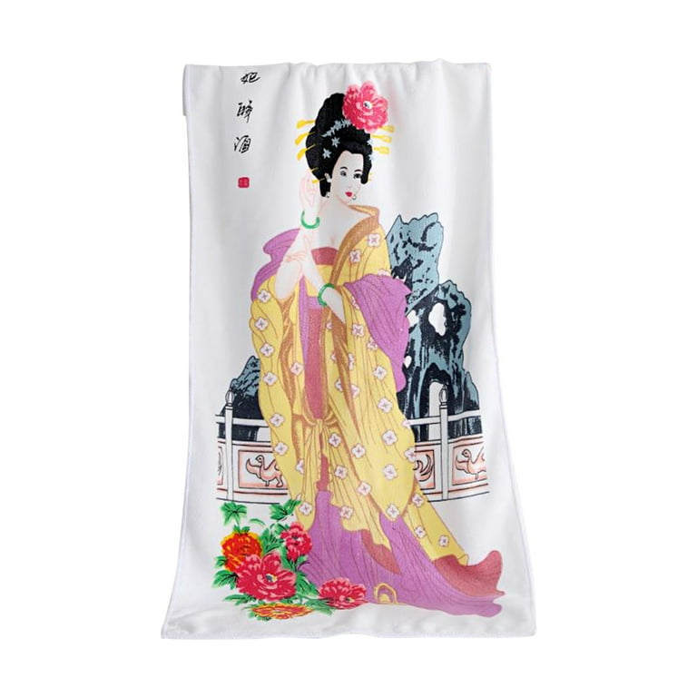 Hair Towels For Women Color Changing Towel Thickened Fantastic Creative Magic Towel Beautiful Picture Microfiber Temperature Changing Towel Walmart