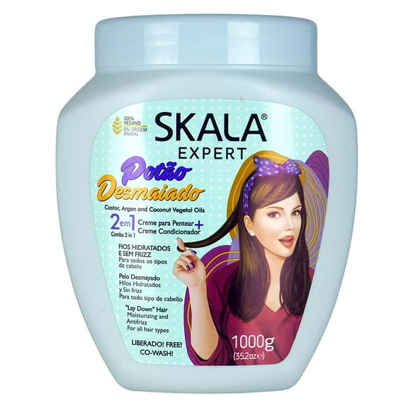 Hair Treatment 2 in 1 Combing Cream and Mask Pot&atilde;o Desmaiado Expert Skala 1kg