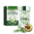 thumbnail image 1 of Hair Treatment Serum Oil Capsules, Rosemary Hair Repair Oil, Natural Essential Oil, Moisturizing Hair Serum,Strong Hair Roots，Scalp Treatment, Thickening Moisture, 30 Capsules, 1 of 10