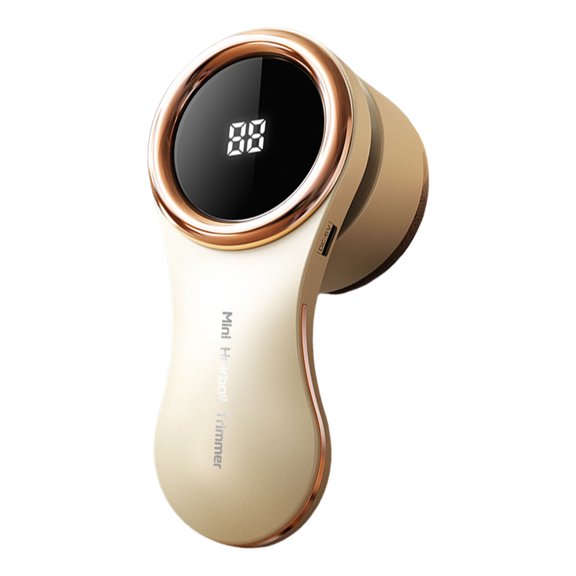 Hair Trimmer LCD Display Clothes Lint Remover with Powerful Motor Sweater Defuzzer for Home and Travel Use