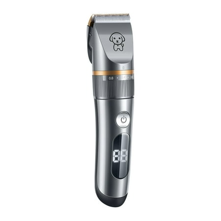 Hair Trimmer Quiet Cat Clippers Grooming Kit with Comb 5 Speed Cat Shavers for Matted Long Hair
