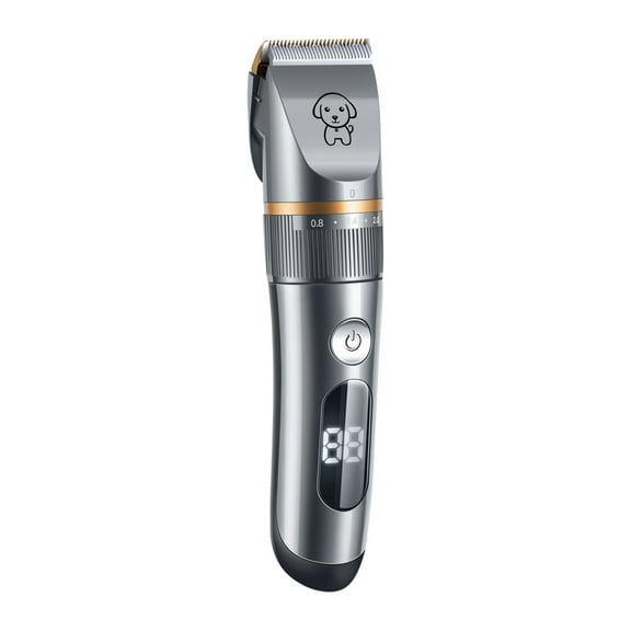 Hair Trimmer Quiet Cat Clippers Grooming Kit with Comb 5 Speed Cat Shavers for Matted Long Hair