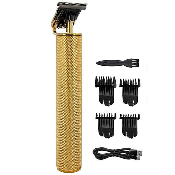 Hair Trimmer for men, Professional Hair Clippers for Men Cordless Trimmers 0mm Baldheaded T-Blade
