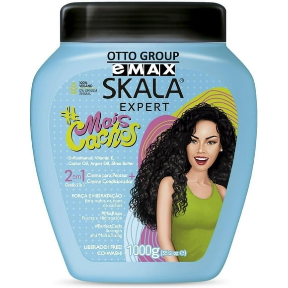 Hair Type 3ABC - More Curls - Hydrate Curls, Eliminate Frizz, For Curly Hair - 2 IN 1 Conditioning Treatment Cream and Cream To Comb - EXTRA LARGE SIZE