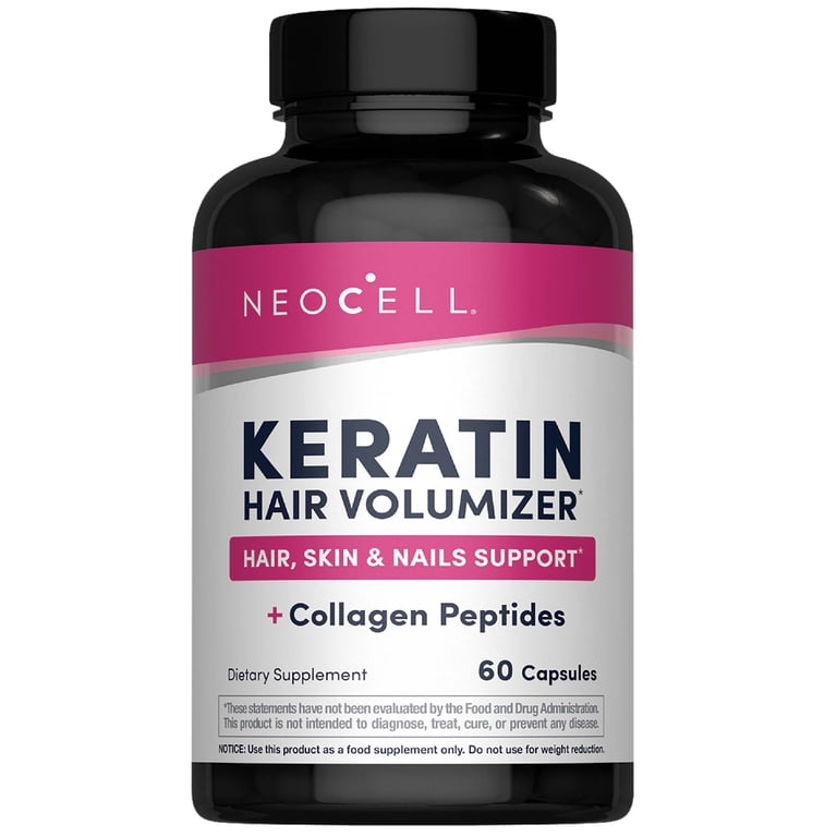 NeoCell Keratin Hair Volumizer, Collagen & Amla Extract, Vitamin C
