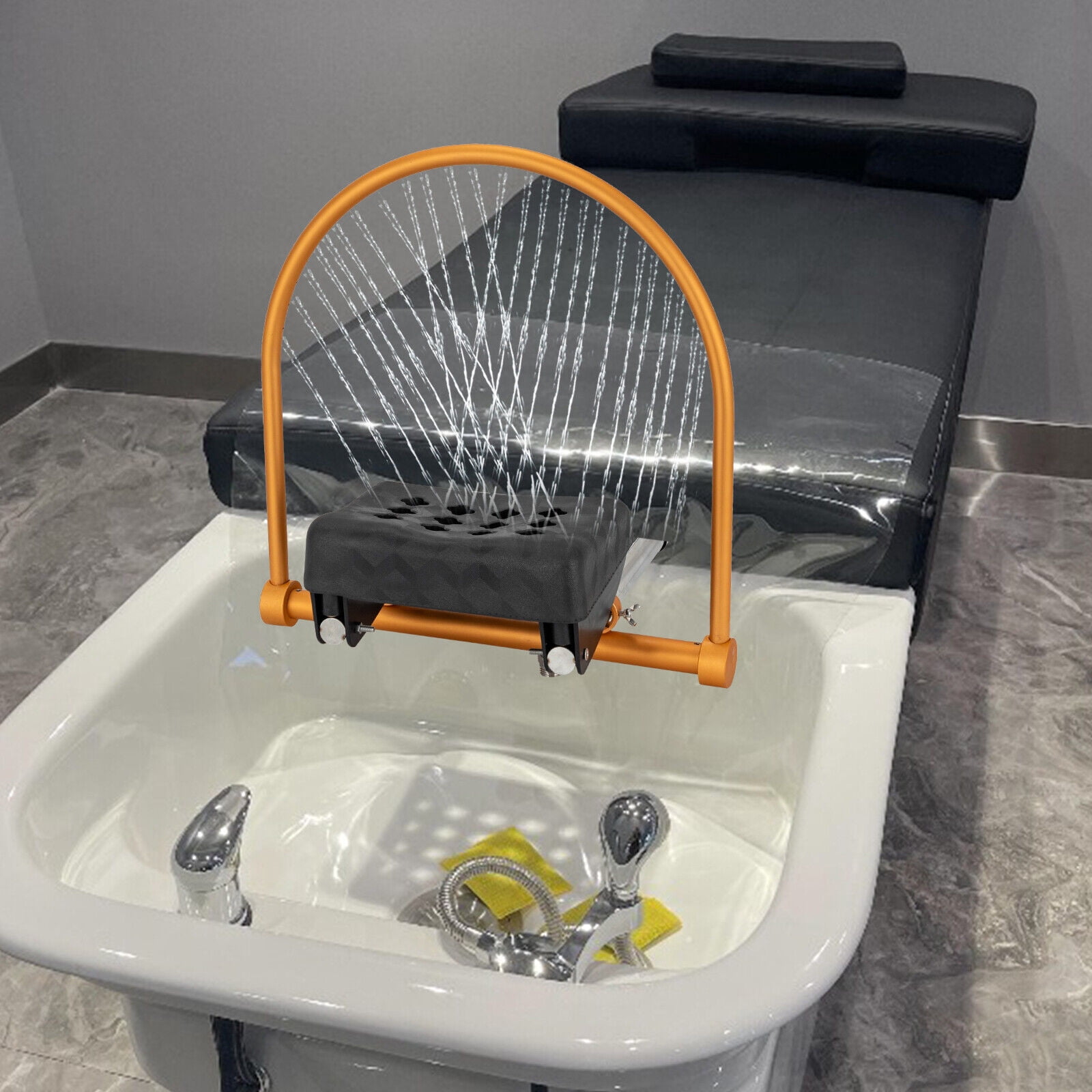 Hair-washing Bed Water Circulation Equipment Rack Kit With Silicone ...