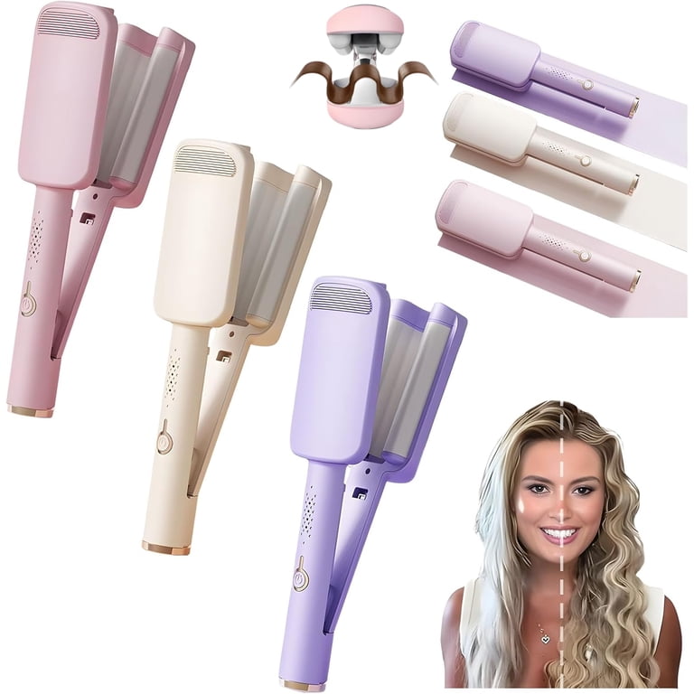 Hair Waver Crimper, Curling Iron Hair Crimper Waver, Beach  display picture 1