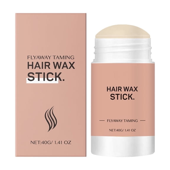 Hair Wax Stick For Women Men Slick Back Flyaway Control 40G Plastic Jar