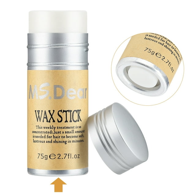 Hair Wax Stick,Hair Wigs Edge Control Slick Stick,Styling Wax,Strong