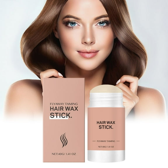 Hair Wax Stick For Women And Men Hair Slick Back Stick Reduce-Frizz And Fly Away Hair Tamers Hair Finishing Stick For Flyaways All Day Hold Styling 40g