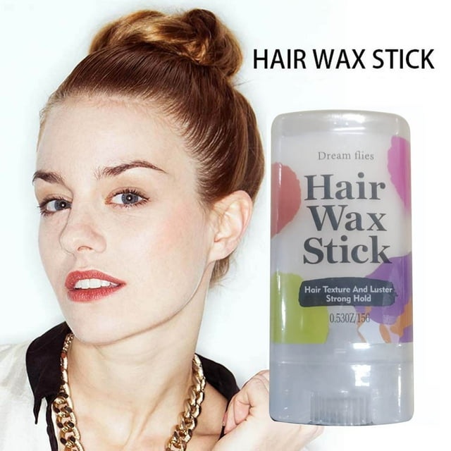 Hair Wax Stick for Smoothing and Styling Broken Hair, AntiFrizz and