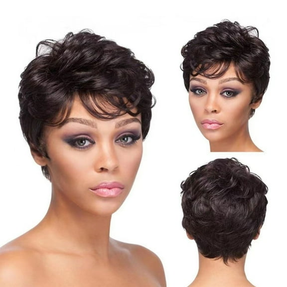 Hair Wigs for Women Wig Wig Cool Curly Short Wig Wig Styling Fashion Front Wigs Human Hair