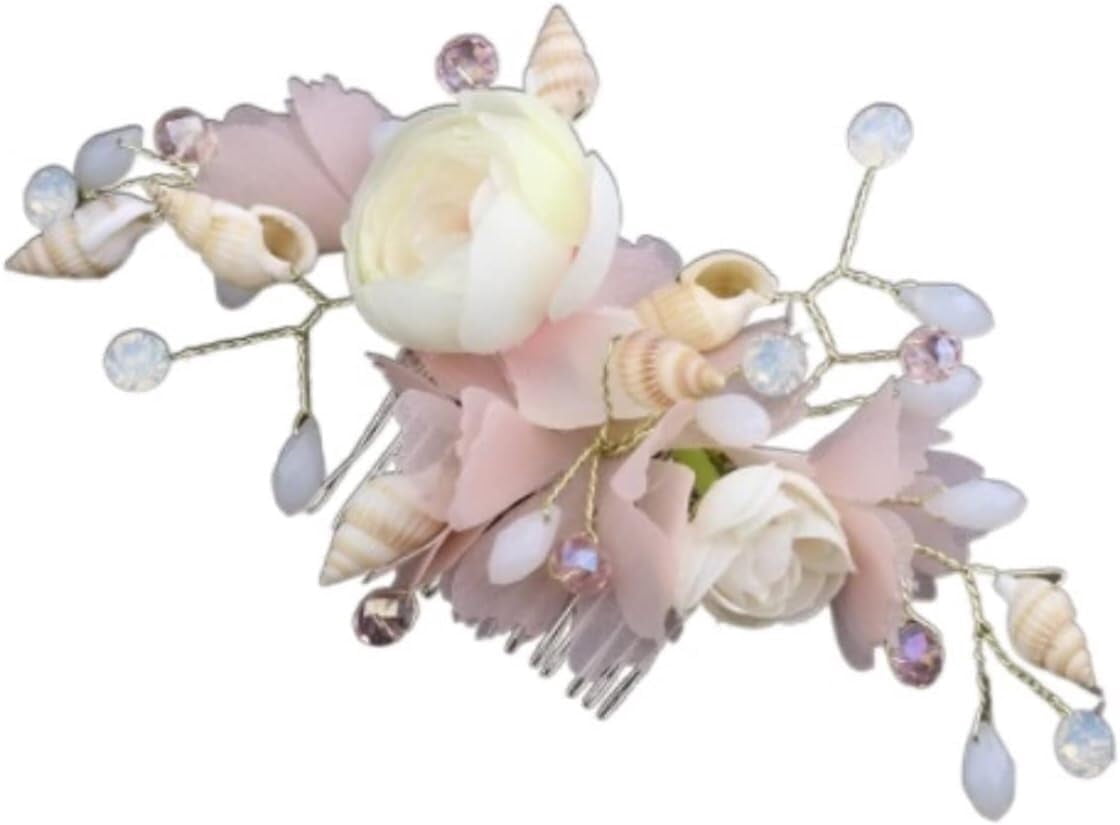 Hair jewelry, Hair Comb Wedding Bridal Hair Accessories Chinese Style Hair Side Comb Handmade Flowers Hair Accessories Hair Clip Comb Hanfu Accessories Hair Side Combs