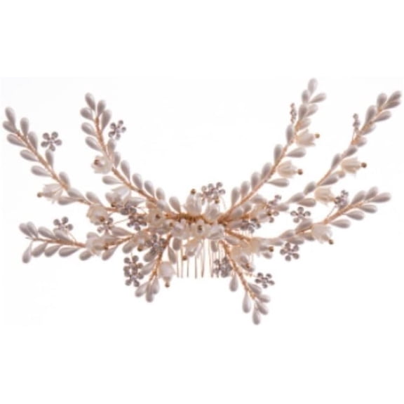 Hair jewelry, Hair Comb Wedding Bridal Hair Accessories Hair Combs Bridal Headbands Wedding Hair Accessories Floral Crystal Hair Comb Hairband Hair Side Combs