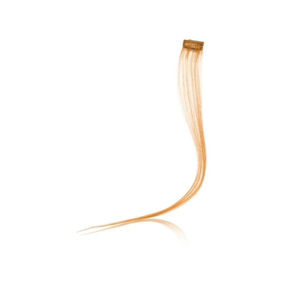 Hair 'n Flair Capelli di' Coloro 100% Human Hair Colored Extensions - 18" Orange