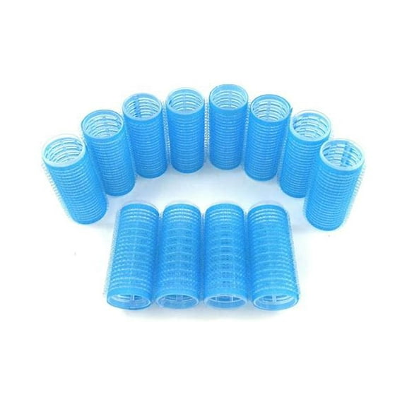 HairArt E-Z Roller Short Mini Aqua Hair Rollers 6pcs