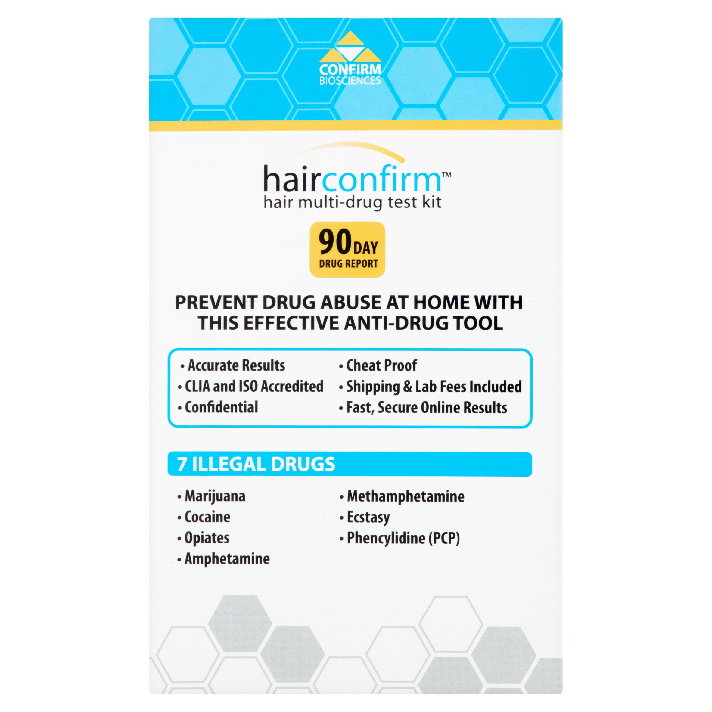 HairConfirm Hair MultiDrug Test Kit
