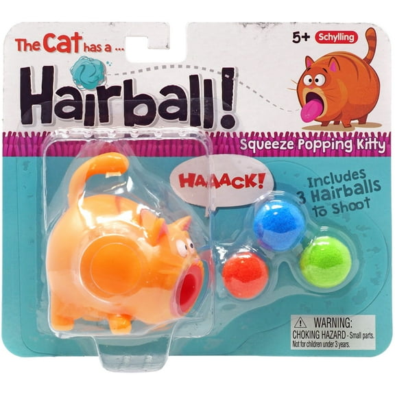 Hairball Kitty ORANGE