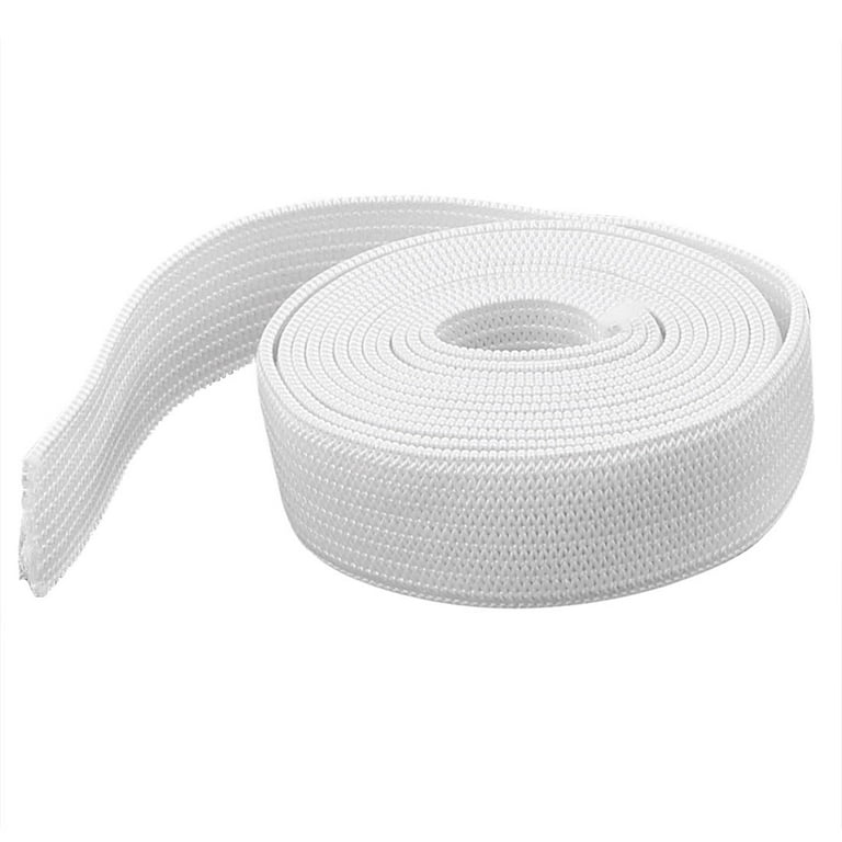 Hairband DIY Clothing White Flat Elastic Band Sewing Tailor Tool 3.3ft  1Meter for Home Essential 
