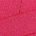 thumbnail image 1 of Hairbow Center Christmas Shocking Pink Polyester Dazzle Glitter Grosgrain Ribbon, 180" x 0.37", 1 of 2
