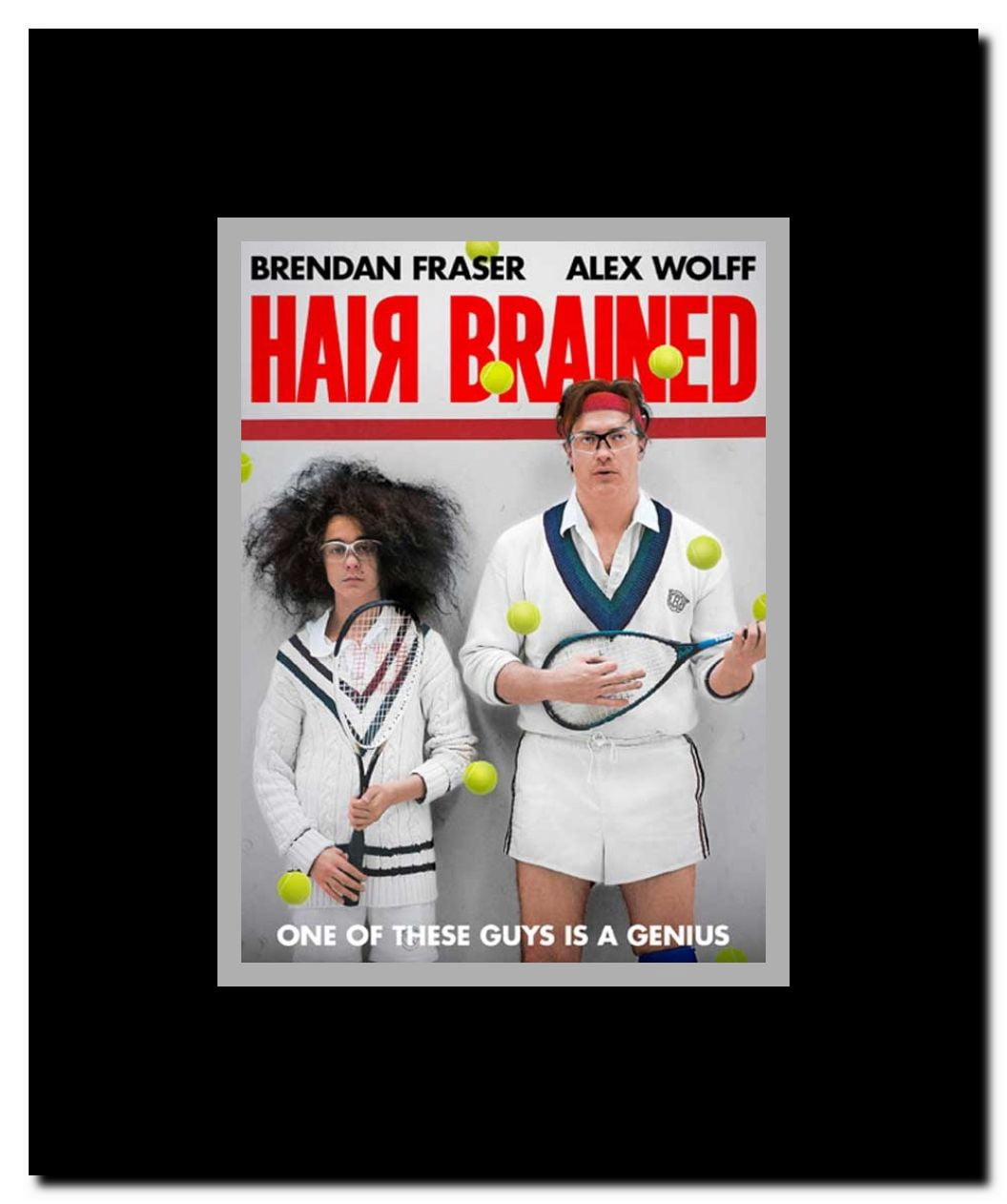 Hairbrained Framed Movie Poster