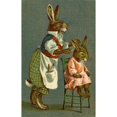 thumbnail image 1 of Haircut For Young Rabbit By G H Thompson Print By Mary Evans Picture Librarypeter & Dawn Cope Collection, 1 of 4